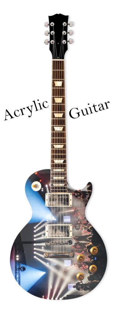 Personalized Guitar Print