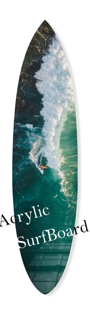 Personalized SurfBoard Print