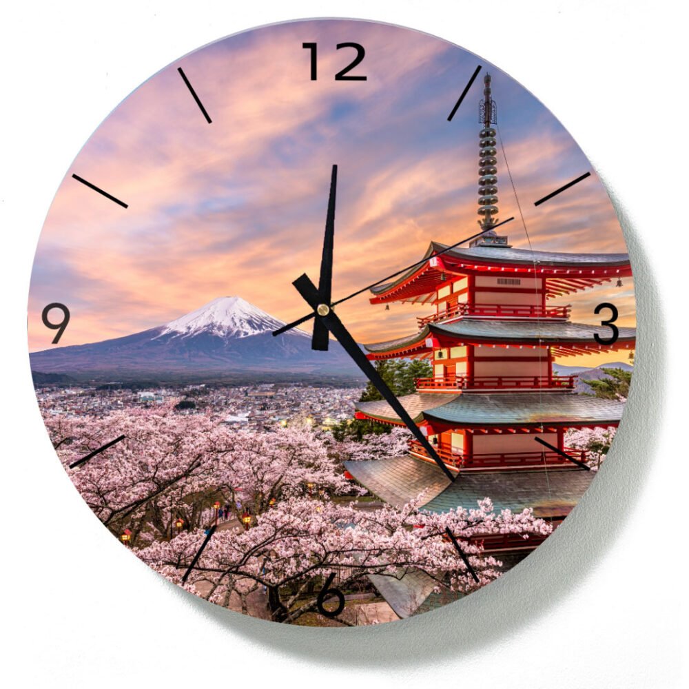 Acrylic Clock Print