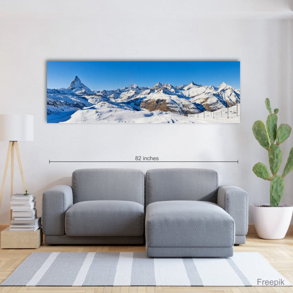 Canvas Large Matterhorn Living Room