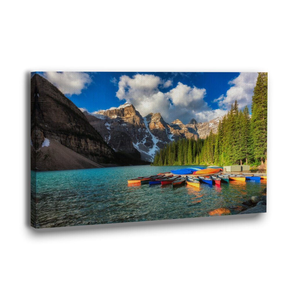 Canvas of Moraine Lake