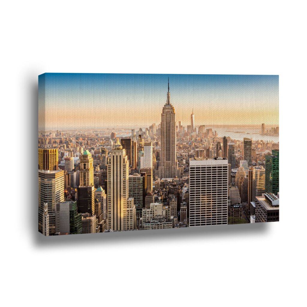 New York City on canvas