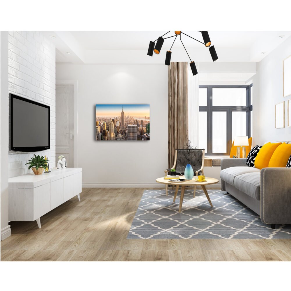 Empire State Building in living room