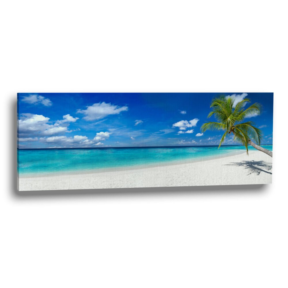 beach picture on canvas