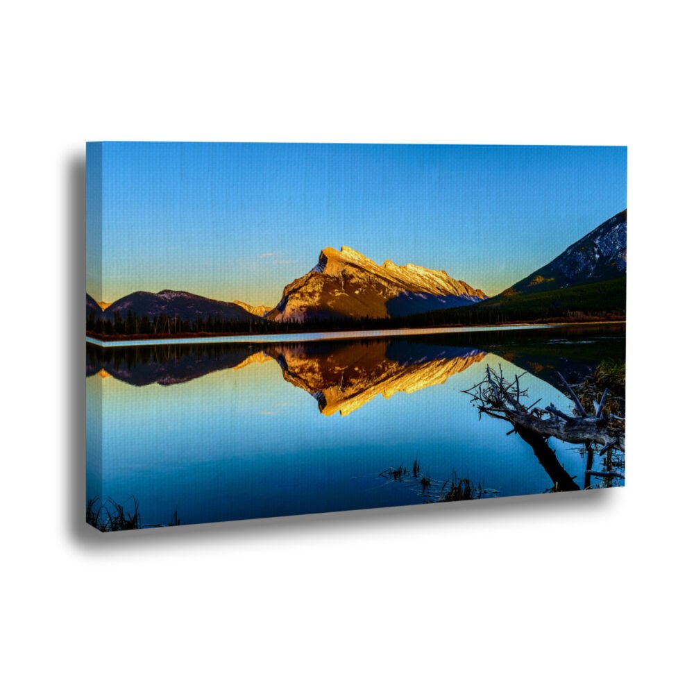 Banff National park at sunset on wall